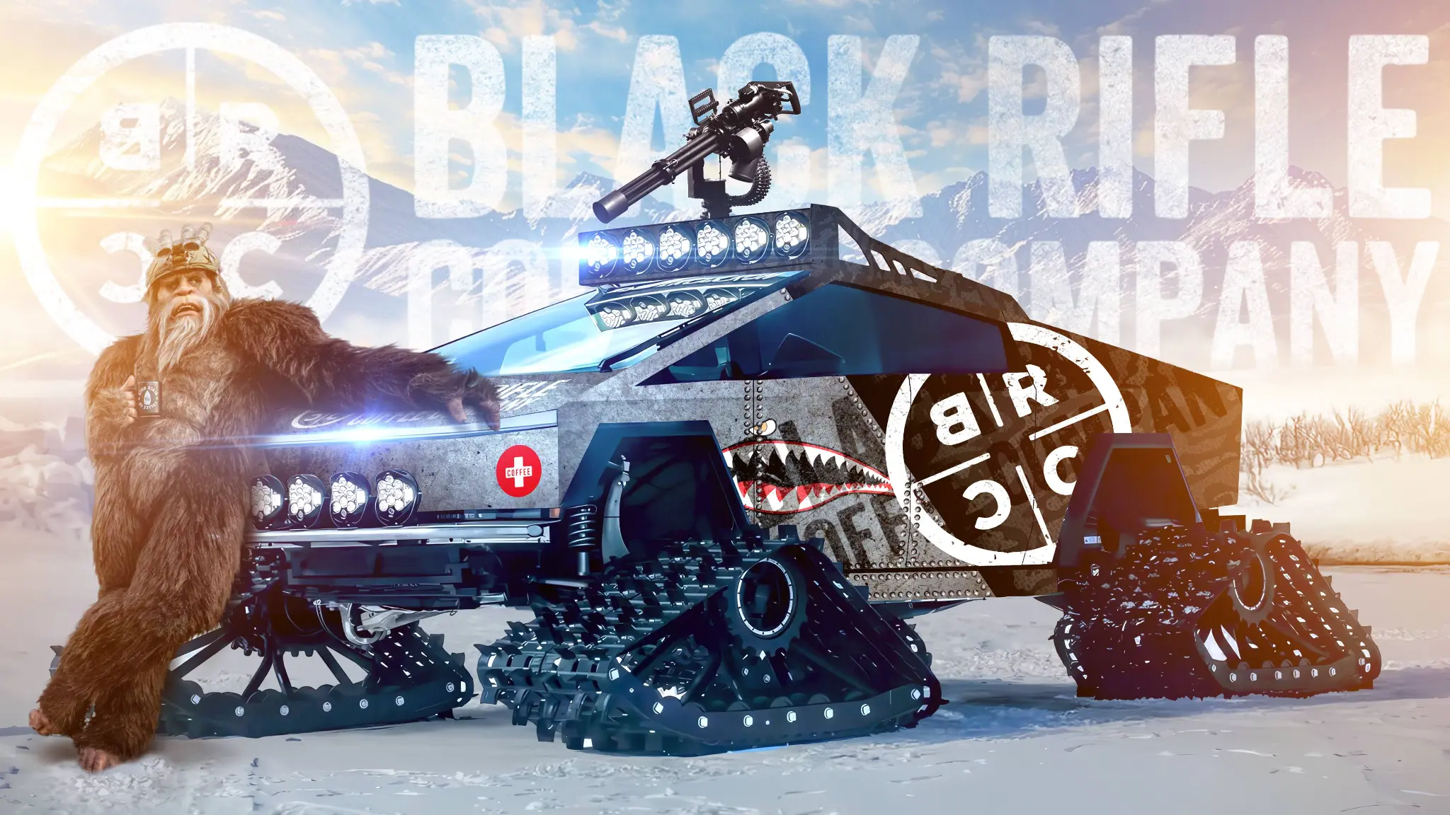 Black Rifle Coffee Company — Cyber Truck