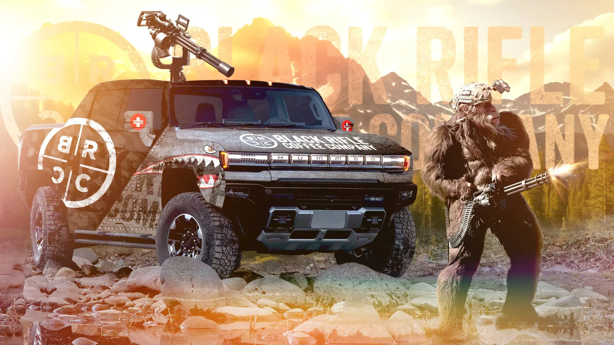 Black Rifle Coffee Company — Hummer EV