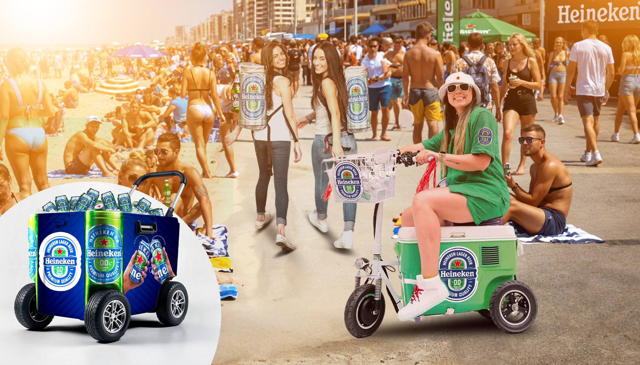 Heineken 0.0 — Cooler Scooter